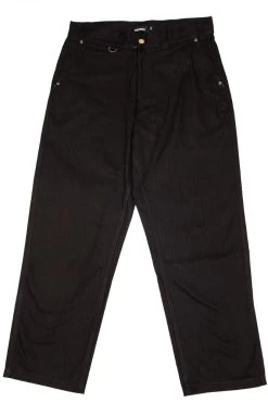 Theories Of Atlantis Herringbone Hunting Trousers Black