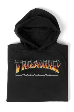 Thrasher BBQ Redux Hoodie Black