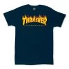 Thrasher Shirt S/S Flame NAVY -Urban Style Verkauf Thrasher Shirt Flame NAVY 28653 1280x1280