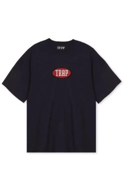 Trap Payday Embroidered Oversize Tee Black
