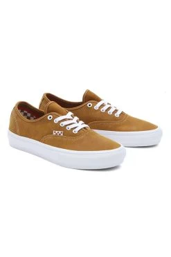 Vans Skate Authentic Leather Golden Brown